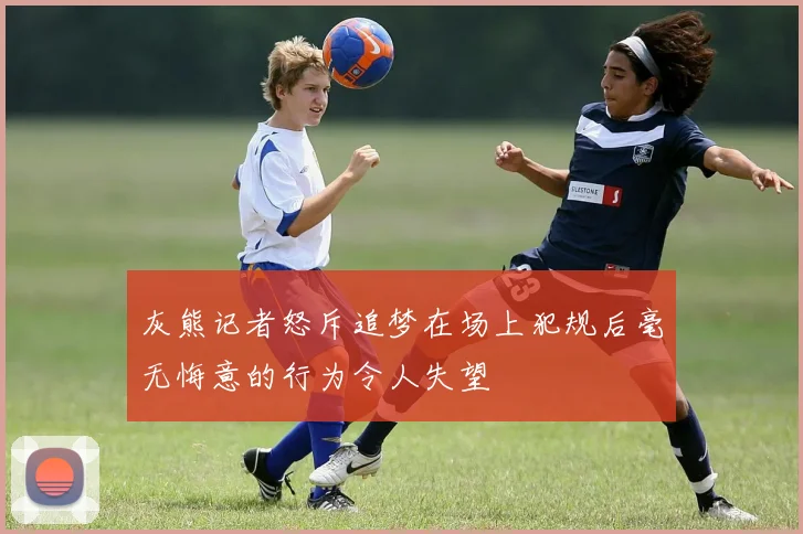 灰熊记者怒斥追梦在场上犯规后毫无悔意的行为令人失望